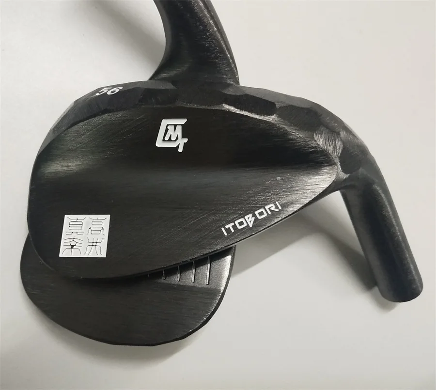2019 ITOBORI أسود اللون إسفين رئيس مزورة الكربون الصلب غولف إسفين رئيس الخشب الحديد مضرب رئيس