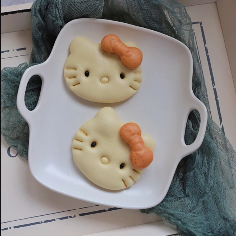 LUC Lovely Hello Kitty Cat Cookie Cutter Set Custom Made