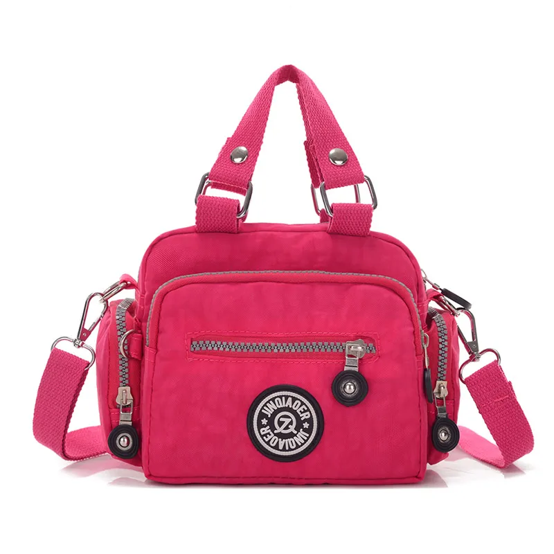 new women's solid travel waterproof handbag shoulder bag nylon bag for ...