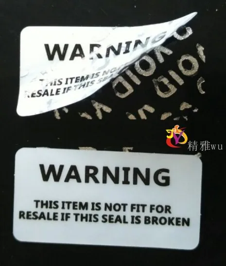 Прямая с фабрики Универсальный 200 шт/партия 30*15 мм матовая Серебряная пустая наклейка гарантийная печать этикетка оставляющая слово "пустота" при удалении