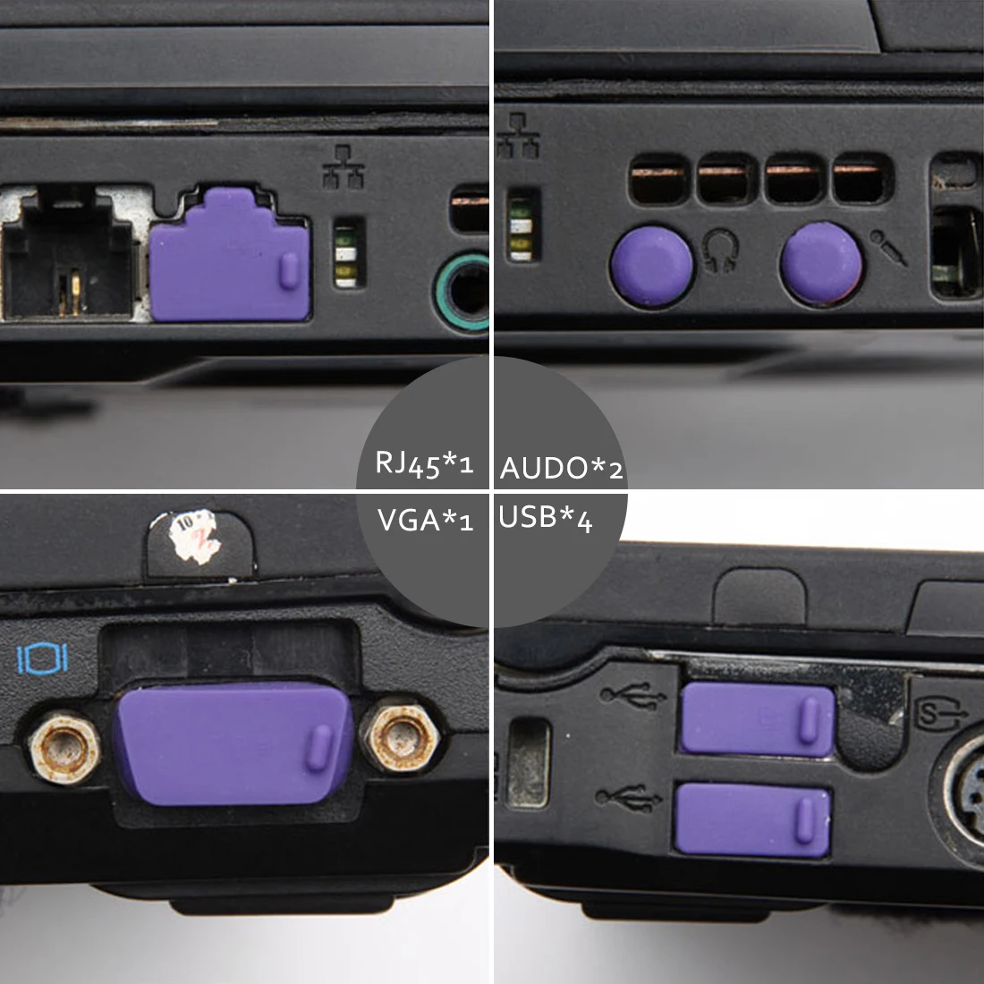 Marsnaska 13Pcs/set Silicone Anti Dust Plug Cover Stopper Laptop dust plug laptop dustproof usb dust plug Computer Accessories