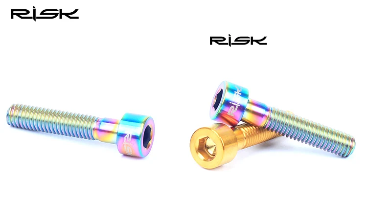 1 шт. M6 x 30/35/40/50 мм болты из титанового сплава велосипед болт для гарнитуры MTB велосипедный вынос руля Топ Кепки болт