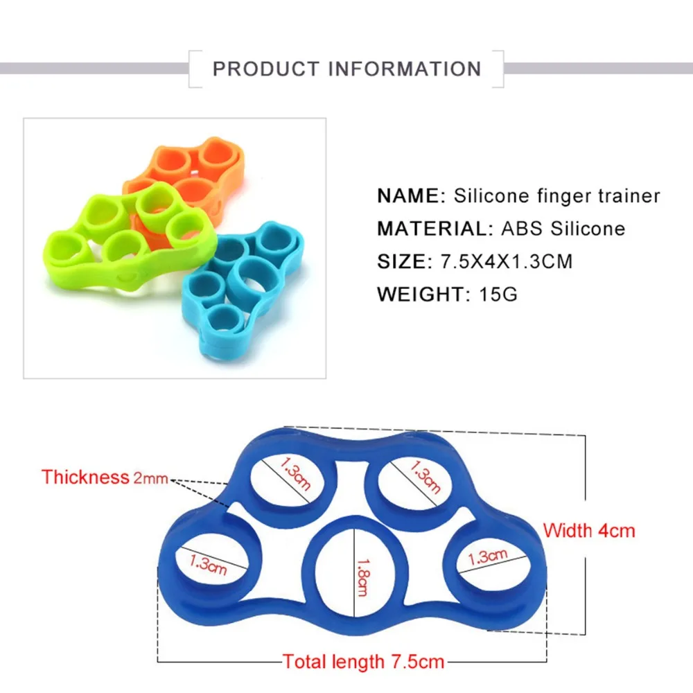 2 шт./пара силиконовой лентой рукоятка пальца вышлите ваш заказ прямо к этому поставщику мышцы Мощность силовой тренажер сопротивление наручные Йога палец расширитель упражнения