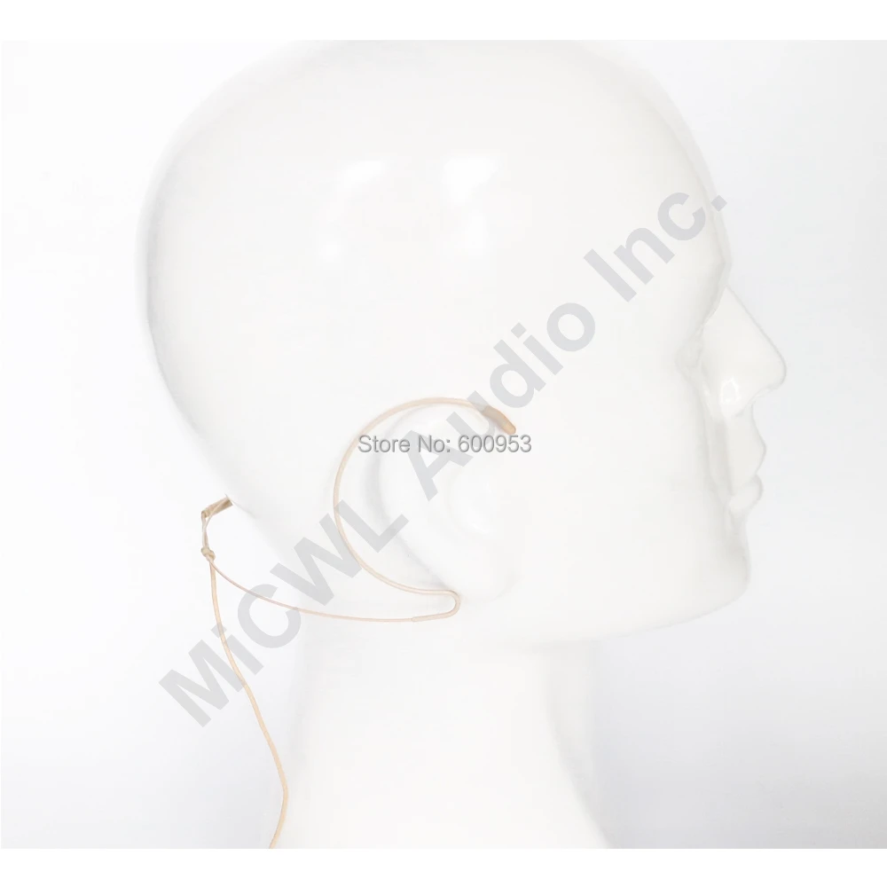 البيج برو MiCWL سماعة رئيس البالية الأذن هوك ميكروفون ل MiRro سنهيسر AKG شور ميكروفونات لاسلكية نظام