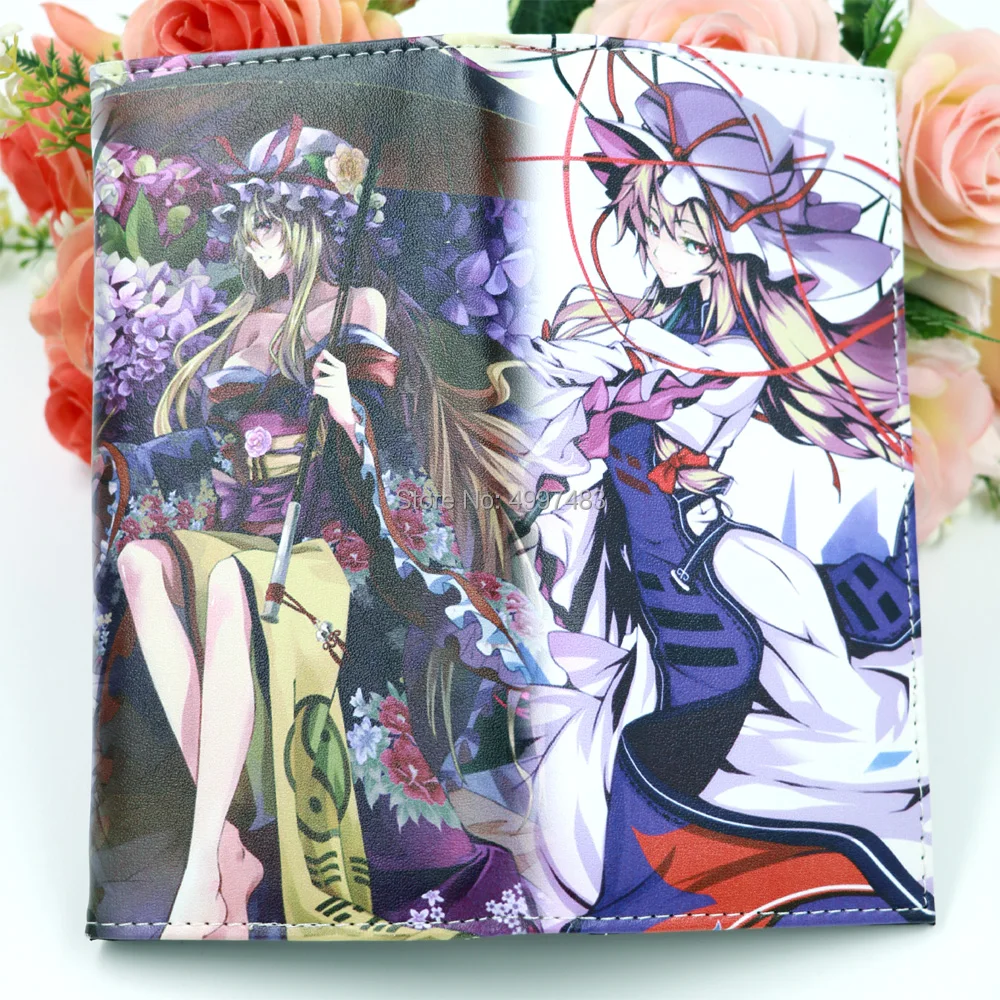 Длинный кошелек клатч из искусственной кожи Yakumo Yukari Аниме TouHou Project|Кошельки| |