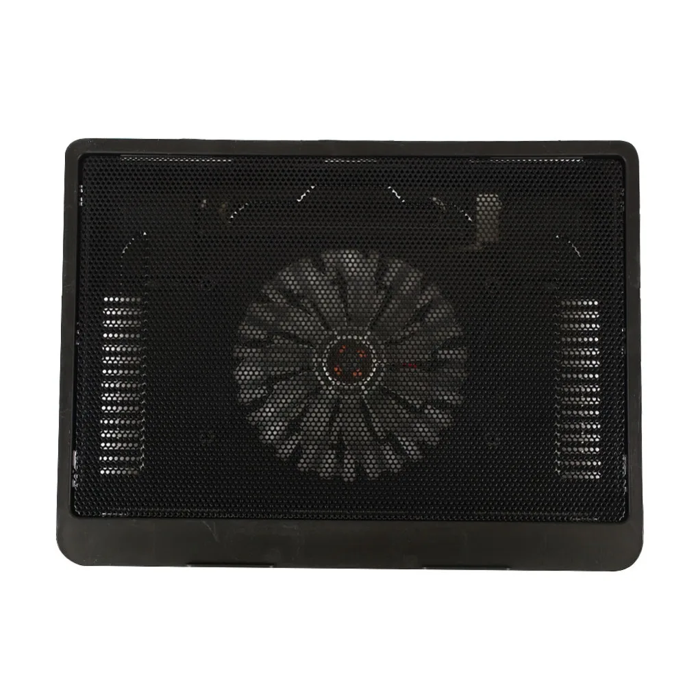Черный с светодиодный usb-охладитель для ноутбука ABS+ алюминиевый сплав Регулируемая охлаждающая подставка под ноутбук кронштейн модный повышающий кронштейн