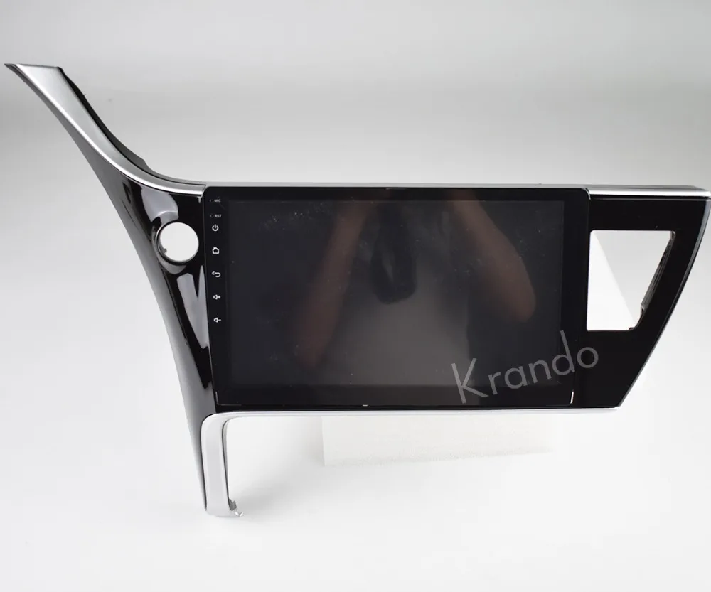 Sale Krando Android 8.1 10.1" IPS Touch screen multimedia system for TOYOTA COROLLA 2017 radio player gps navigation wifi Bluetooth 0