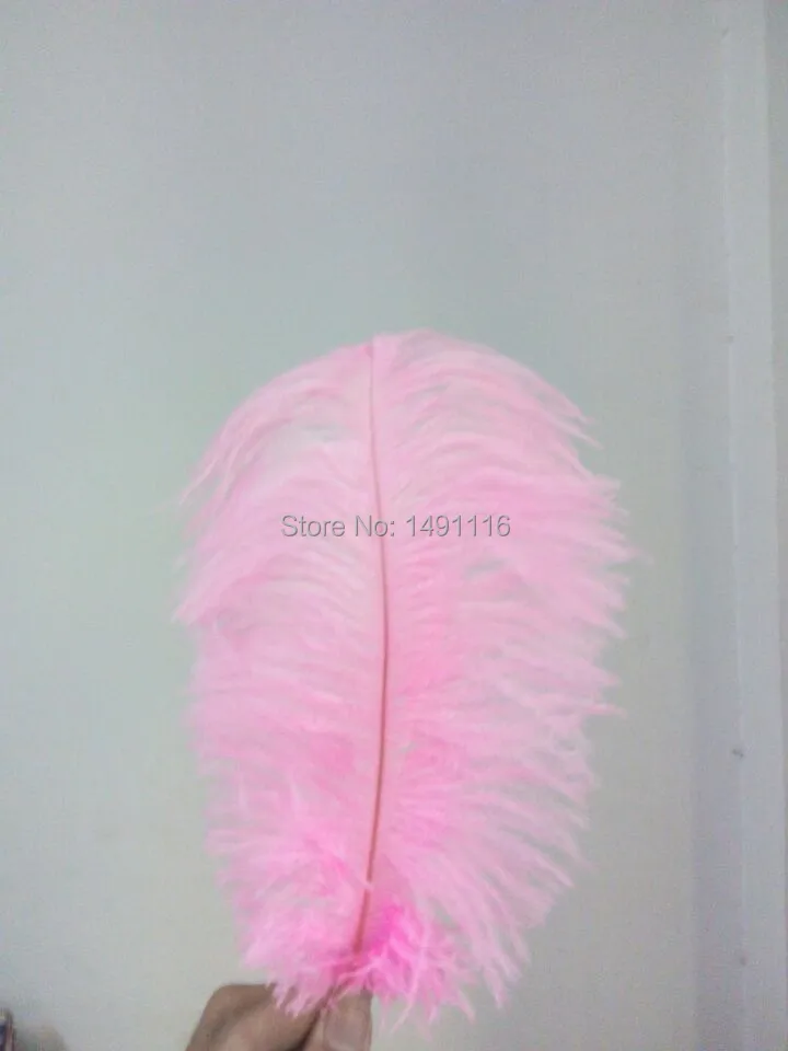 Hot! wholesale 50pcs Pink ostrich feather wedding decoration DIY12