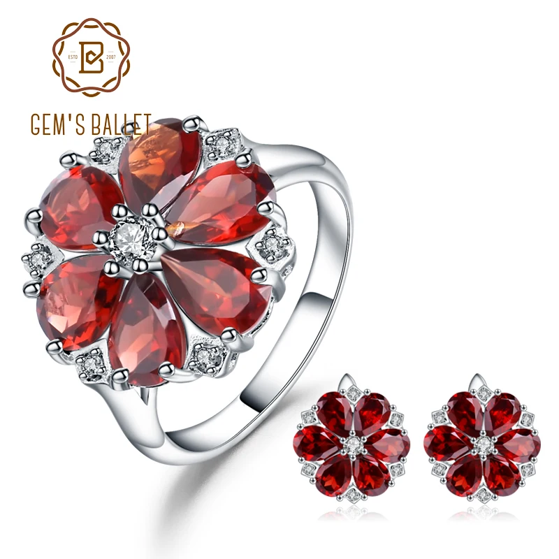 Женский балетный комплект ювелирных изделий GEM'S набор украшений из