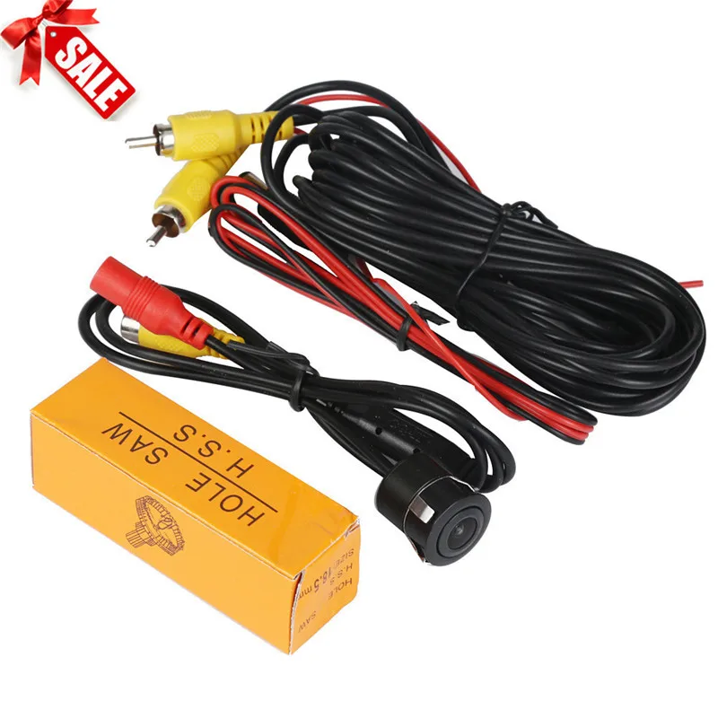 

CARPRIE Backup Camera 1/4 inch color CMOS/CCD Flush Mount Waterproof Truck Car Reverse Backup Rear View Camera dropship mar15