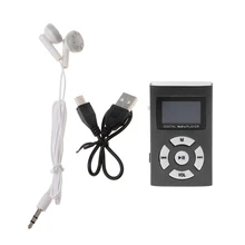 MX-808 мини USB алюминиевый ЖК-экран 32 ГБ Micro SD TF карта цифровой музыкальный mp3-плеер