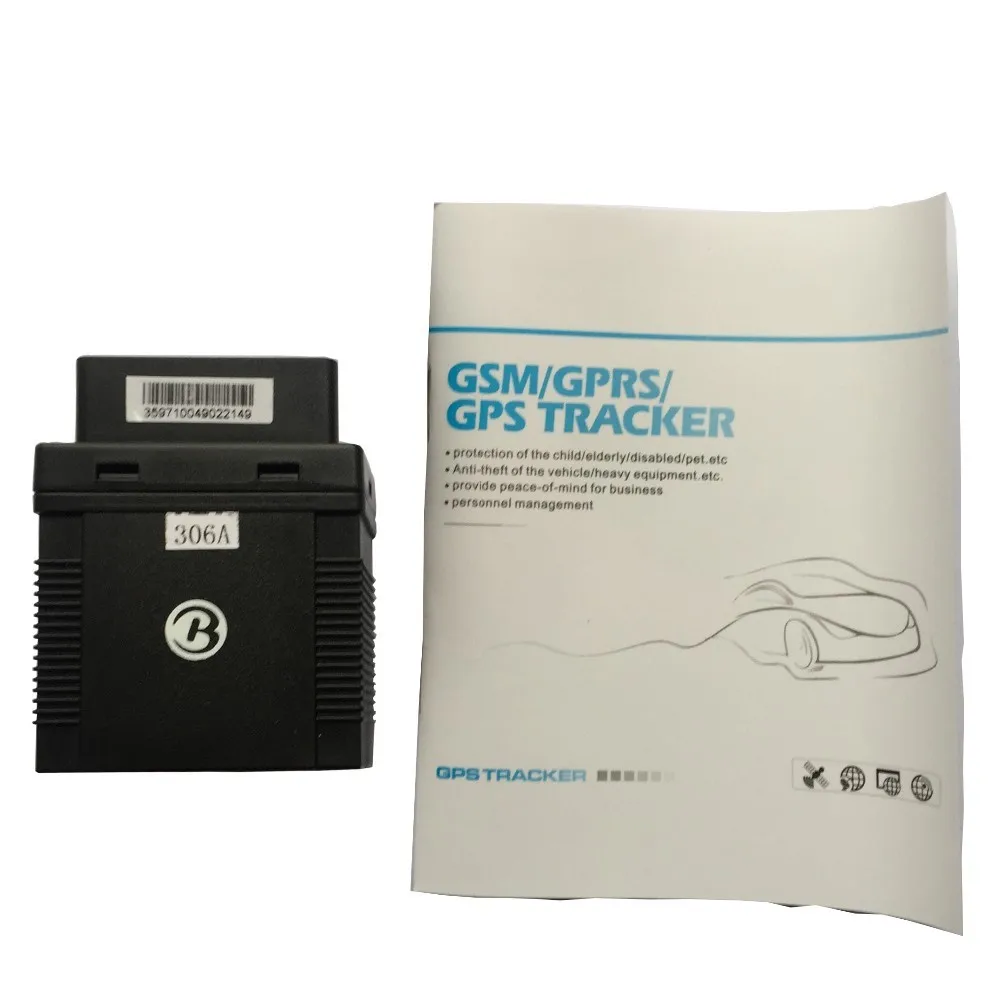 

TK 306A Data OBD2 Auto Diagnostic Detector PC Tracking Mobile Phone APP Car Vehicle GSM GPS OBD Tracker Coban GPS306A
