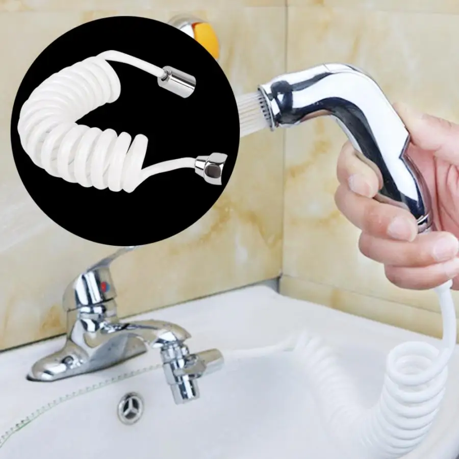 

Spring Flexible Shower Hose for Water Plumbing Toilet Bidet Sprayer Gun Hose G1/2 Bathroom Supplies