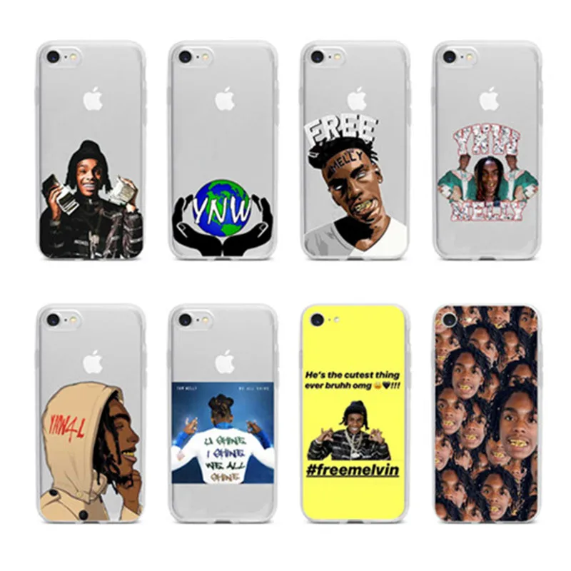 Rap Singer YNW Melly Scarlxrd We All Shine Macio TPU силиконовый чехол для iPhone 11 11pro 11promax 8 7 6 Plus 5 X XS Max XR Coque