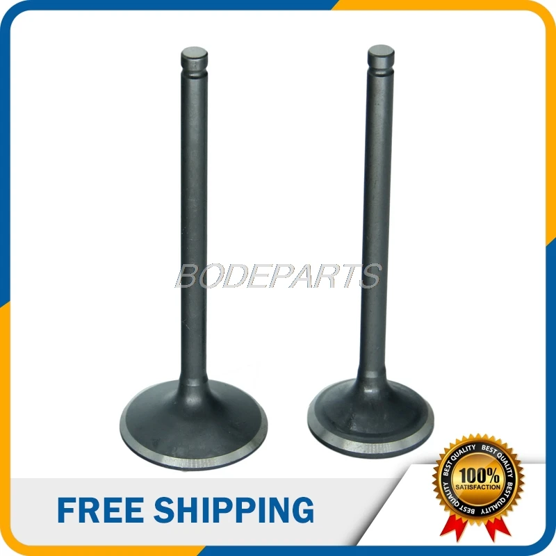 

CB250cc Air-cooled Intake Exhaust Valve For Zongshen Loncin CB250cc Air-cooled Dirt Pit Motorcycle Engine Free Shipping