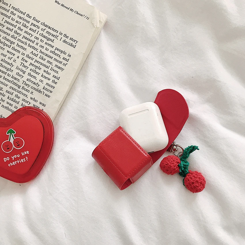 GOOYIYO-для Airpods 1 2 кожаный чехол для наушников с зарядным устройством Аксессуары