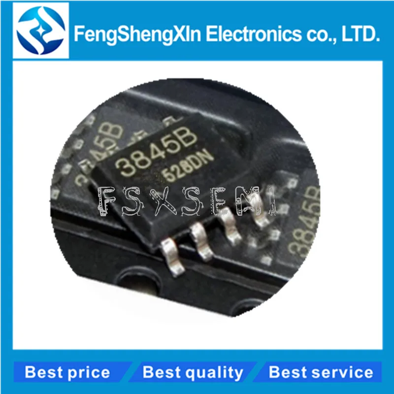 10 шт./лот UC3845 UC3845B 3845B UC3845A UC3845BDR2G Высокопроизводительные контроллеры режима тока