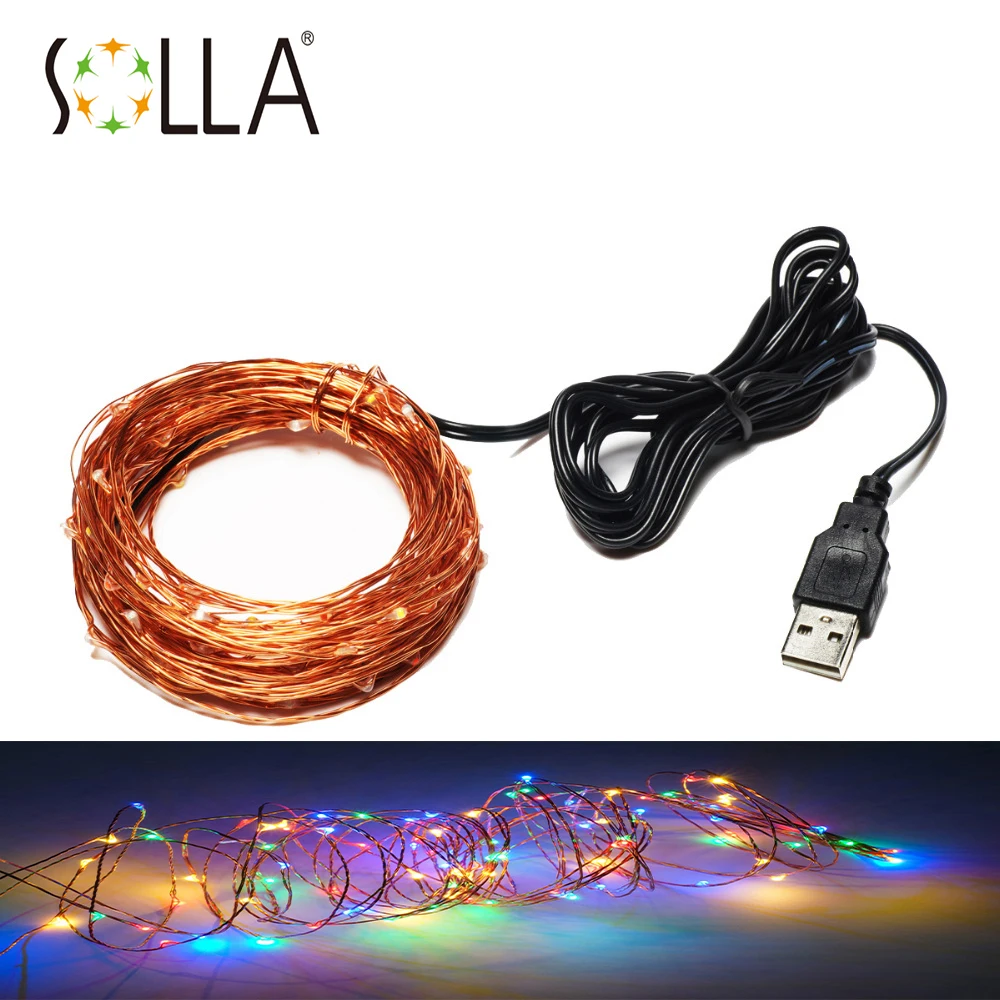 100 meter string lights