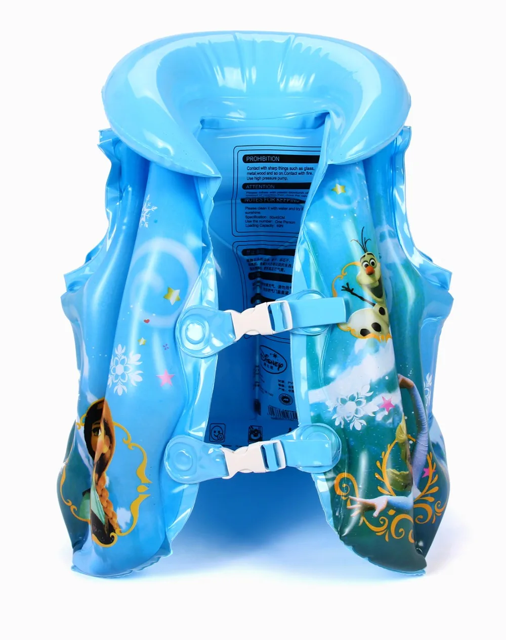 

Disney Frozen Princess Child Safety Life Vest Inflatable Water Sports Protection Kid Swimming Suit Outdoor floating