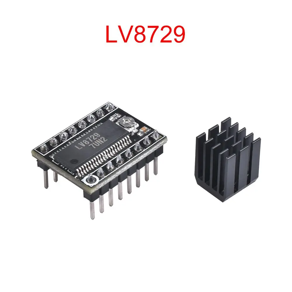 LV8729 محرك متدرج سائق مع الحرارة بالوعة استبدال A4988 DRV8825 متوافق مع MKS الجنرال V1.4 Ramps 1.6 1.4 1.5 3D طابعة أجزاء LV8729 محرك متدرج سائق مع الحرارة بالوعة استبدال A4988 DRV8825 متوافق مع MKS الجنرال V1.4 Ramps 1.6 1.4 1.5 3D طابعة أجزاء