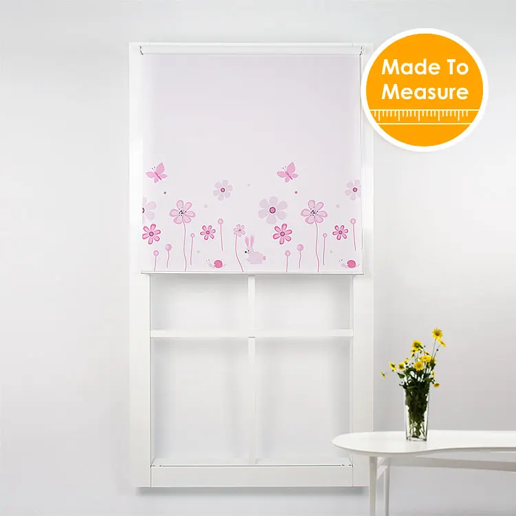 customized baby room roller blinds animal flower printed light filtering fabric roller curtains for childrens living - Blackout Blinds For Baby Room customized baby room roller blinds animal flower printed light filtering fabric roller curtains for childrens living - Blackout Blinds For Baby Room