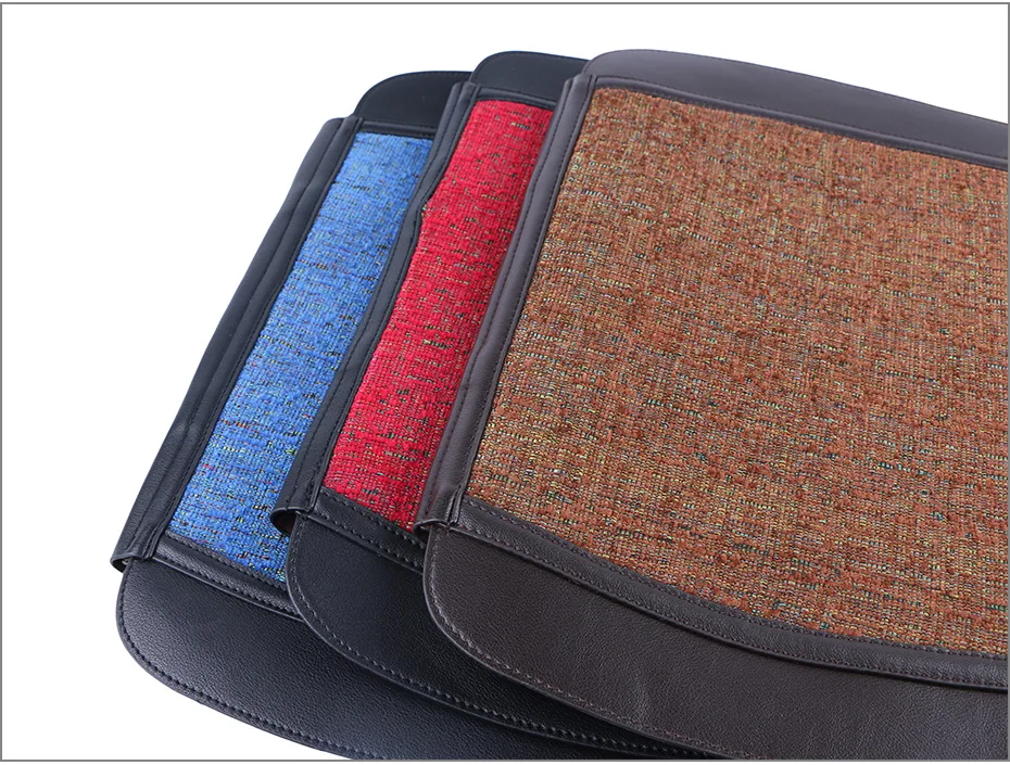 Colored linen seat cushion (5)