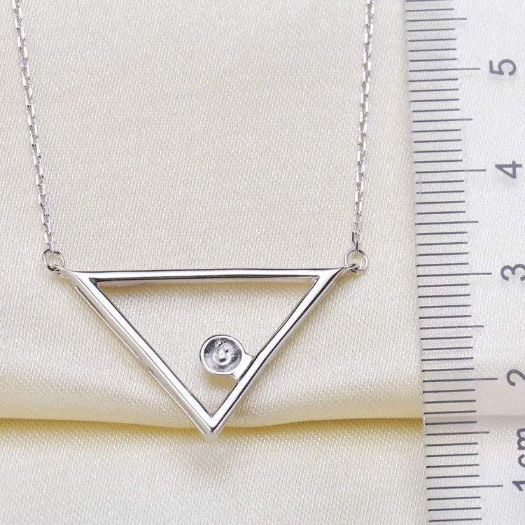 Goede Fashion 925 Sterling Zilveren Parel Ketting Ketting met Hanger Bevestigingen Ketting Bevindingen Sieraden Onderdelen Fittings Accessoires
