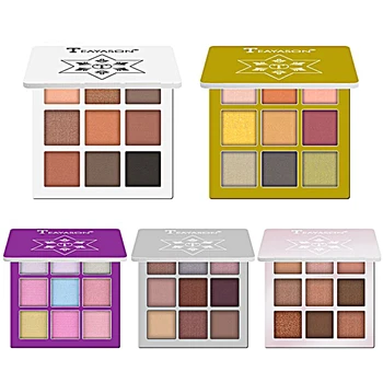 

8 Colors Glitter Eyeshadow Makeup Palette Matte Eye shadow Palette Shimmer and Shine Diamond Eyeshadow Powder Pigment Cosmetics