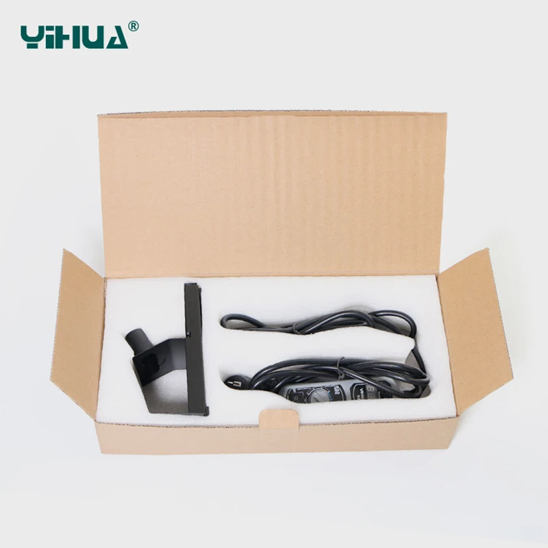 Пинцет YIHUA 938 мини паяльная станция Портативный Горячий для BGA SMD ремонтный пинцет
