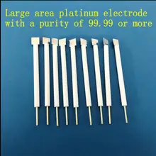 10*10*0,1 мм Платиновый пластинчатый электрод чистота 99,99 Платиновый электрод для помощника электрода