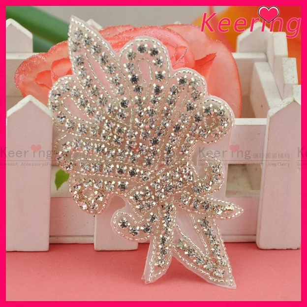 

Hair Wedding Accessories Crystal Wedding Bridal Rhinestone Headband Jewellery Trimming Patches Rhinestones Appliques WRA-459