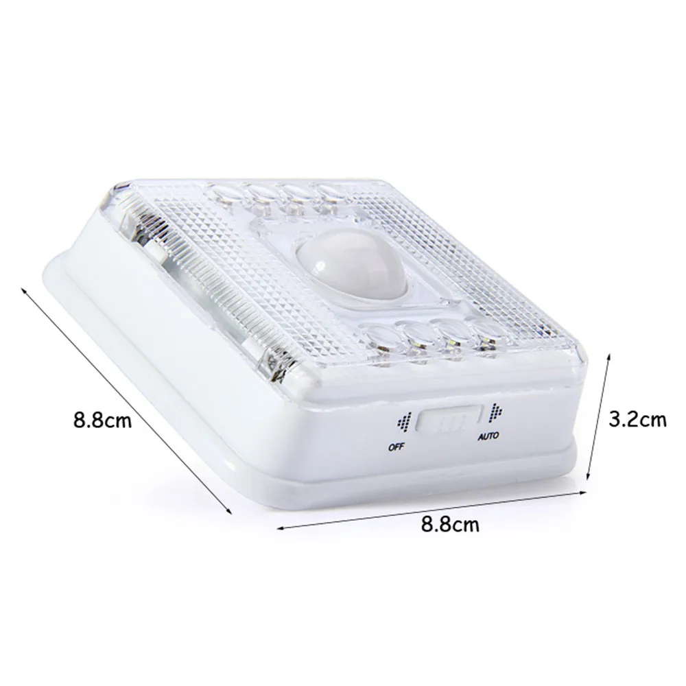 Беспроводной инфракрасный датчик s светодиодный светильник 3 в 8 PIR