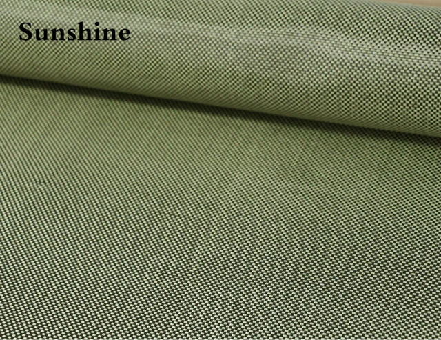 Kevlar Aramid Fabric Bullet-proof cloth Plain UD Weave Unidirectional Weave  0.5m/1mx10m 50g/200D