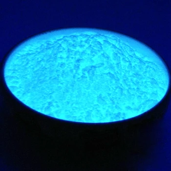 

UV/ Glow In the dark pigment Powder, Aqua Blue in the dark, invisible (white) 1kg , with maximum brightness and long afterglow