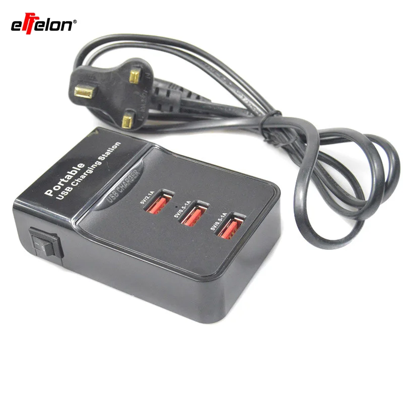 Effelon Portable High Quality Usb 3 Ports Charging Station