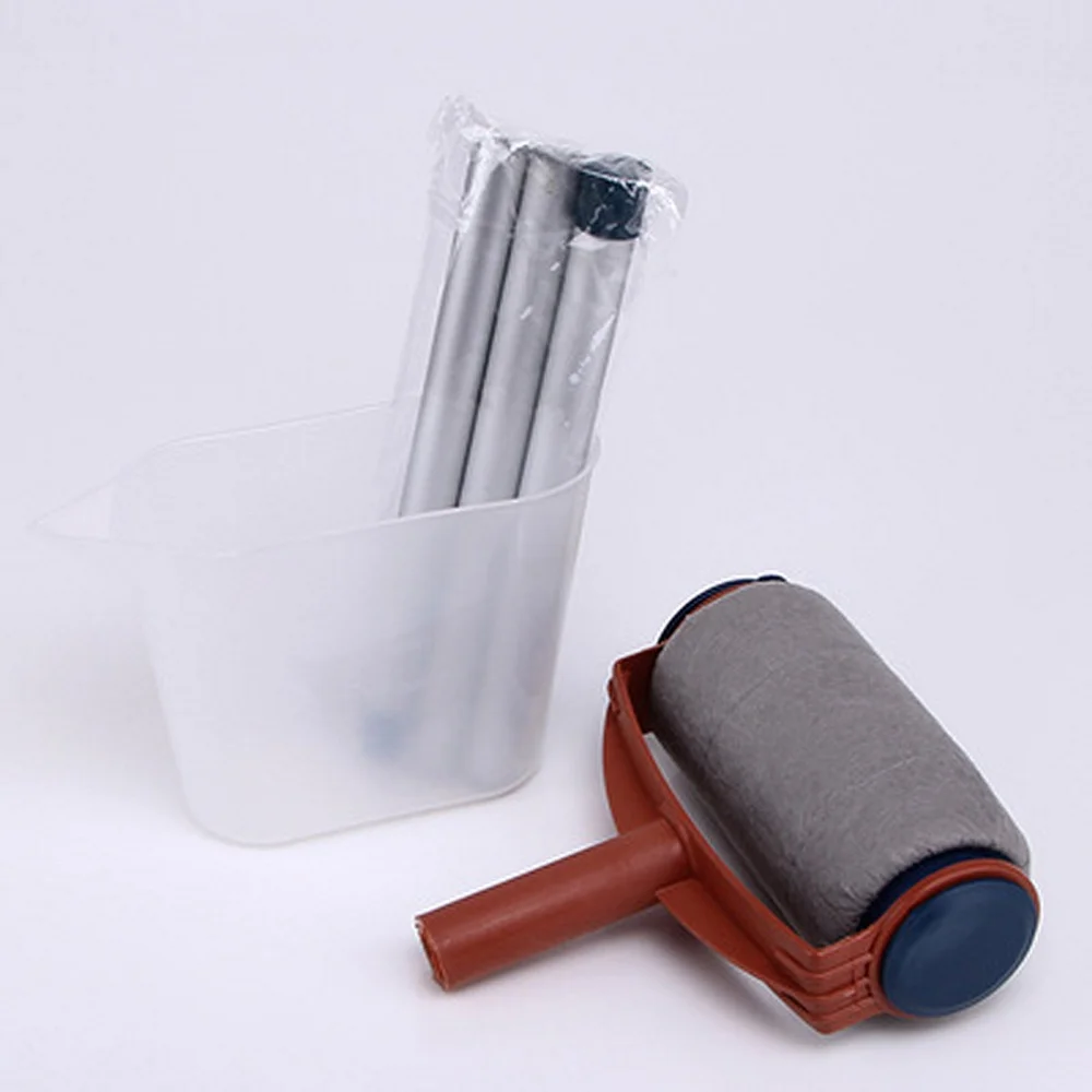 

Paint Roller Brush Set Room Mural Paint Brush for Home Decoration Sturdy Practical Handle Paint Brush Tool Accessories