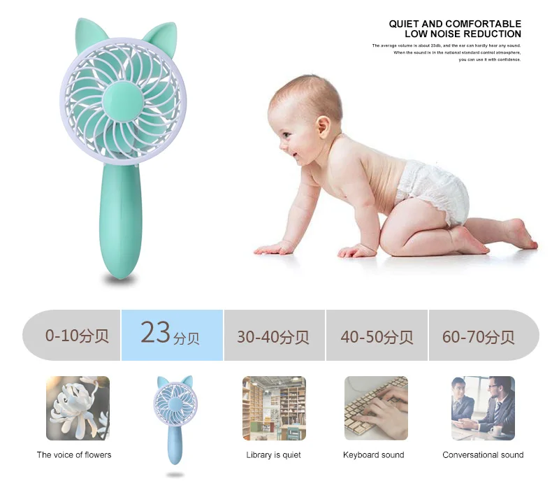 rechargeable battery fan