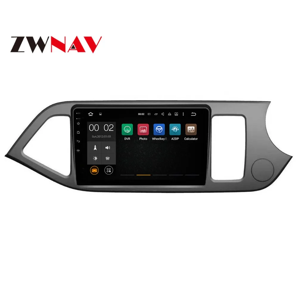 Flash Deal Android 8.1 Car No DVD Player GPS Navigation Stereo Radio For KIA PICANTO MORNING 2011 2012 2013 2014 2015 2016 Right Driving 2