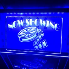 I650-теперь показ фильмов фильм светодиодный световой знак