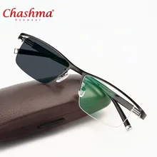 Переход солнцезащитные очки фотохромные очки для чтения для мужчин титанового сплава рама мужчин дальнозоркости очки с диоптриями очки+ 1