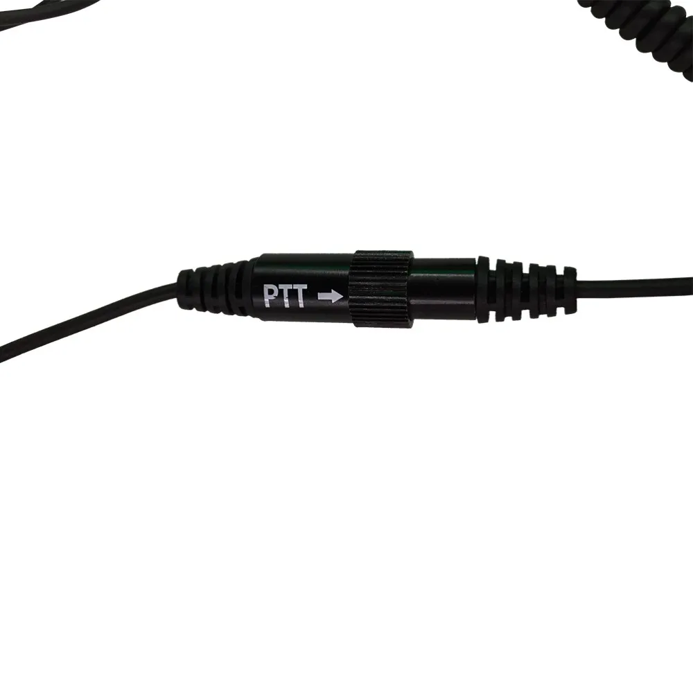 2 Pin Finger PTT Motorcycle Helmet Radio Headset Microphone for Kenwood BAOFENG WOUXUN TYT Ham Radio Walkie Talkie  (2)
