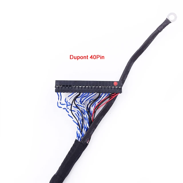 Led Tv Lvds Cable FULL HD CABLE 51- pin right 51 pin laft 2pice cable
