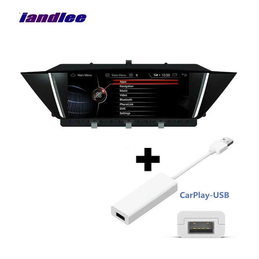 Liandlee Android для BMW X1 E84 2009~ стерео радио видео Wifi Idrive tv Carplay камера BT gps карта Navi навигация Мультимедиа - Цвет: Carplay