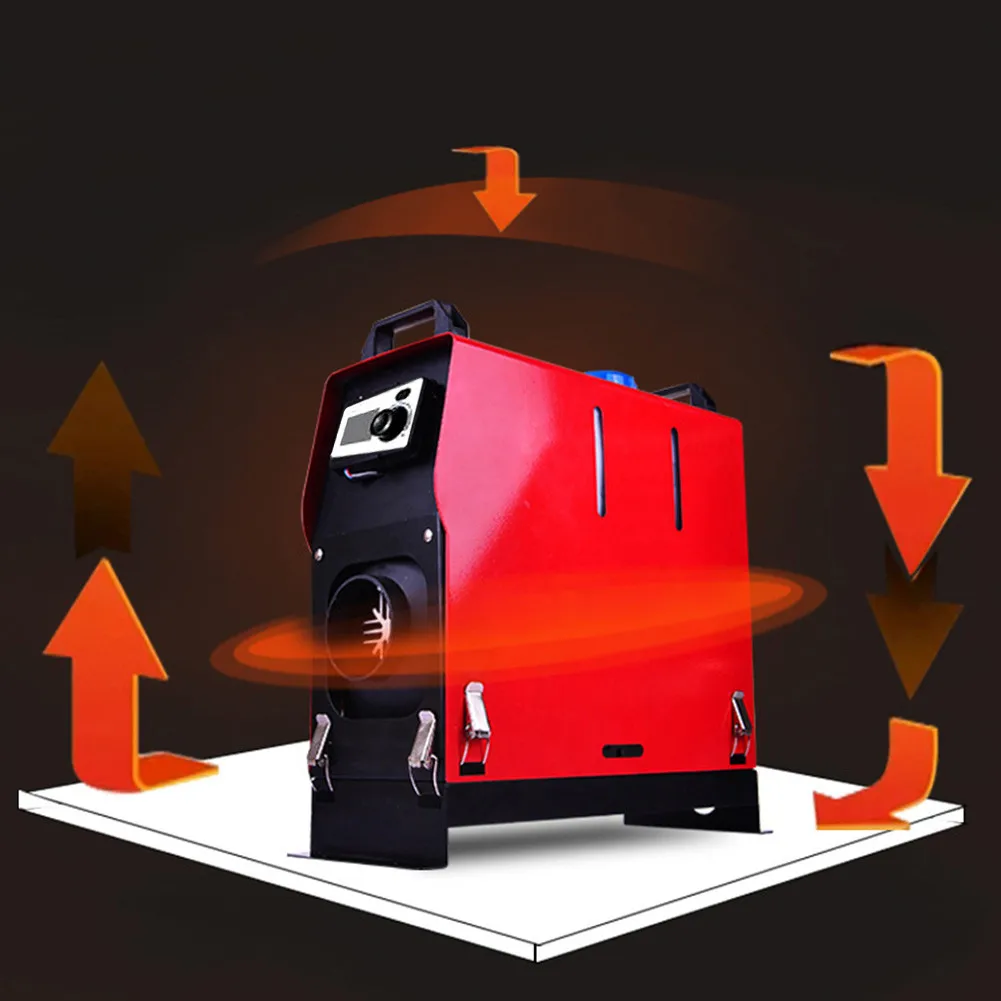 Автомобильный обогреватель 12 В 24 в 5000 Вт Интеллектуальный голосовой вещательный воздушный обогреватель с 4 отверстиями ЖК-монитор обогреватель дизельный стояночный обогреватель для автомобиля грузовика