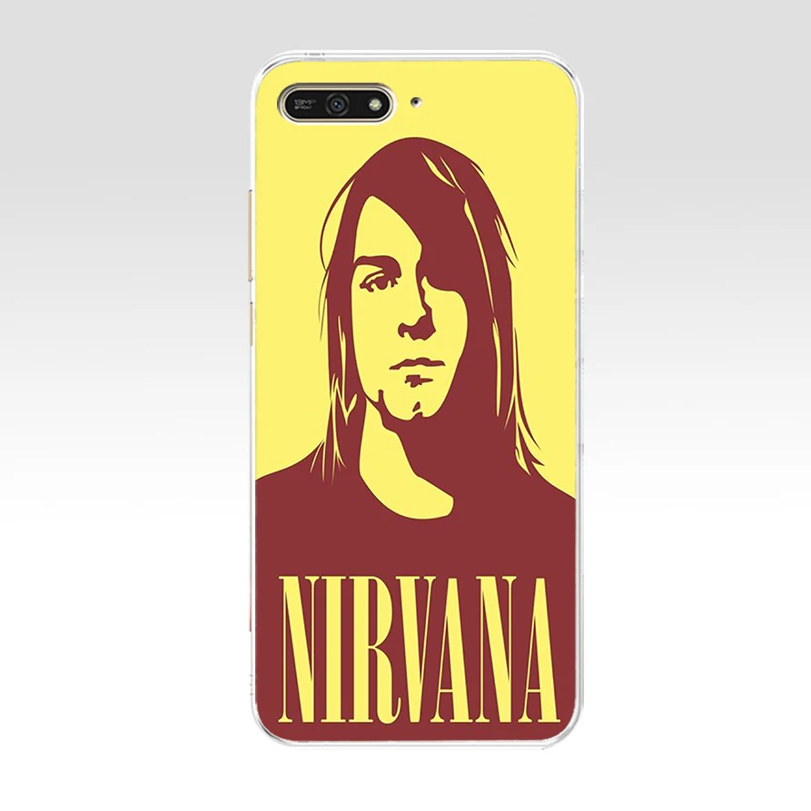 99SD Nirvana Kurt Cobain Мягкий силиконовый чехол из ТПУ для huawei Honor 7c 7x 7a pro 7x P20 Nova 2i 3i - Цвет: 15