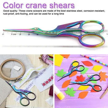 

Scissors Classic Bird Durable Stainless Steel Manicure Cutter Remover Scissor Nail Cuticle Styling Tool
