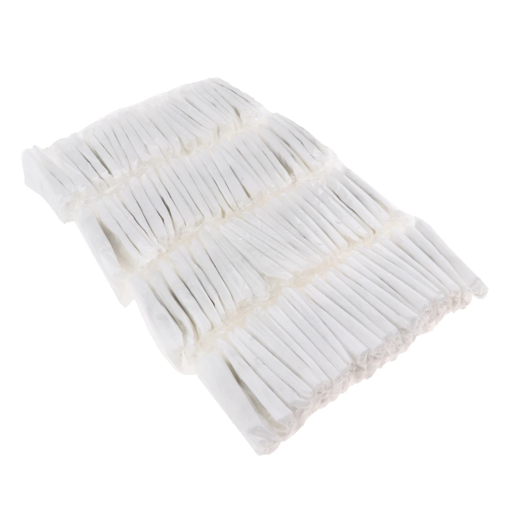 100Pcs Women Bikini Wax Disposable Panties Thong Underwear T-string Underpants Individually Wrapped - White & Blue Optional 3