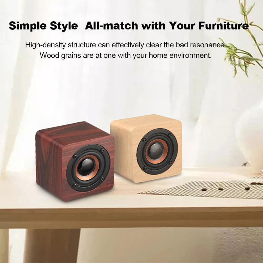 HIPERDEAL Деревянный беспроводной Bluetooth динамик HIFI стерео Бас домашний кинотеатр сабвуфер динамик 15A Прямая