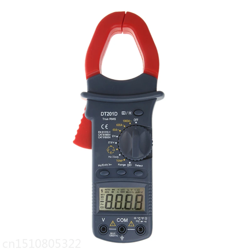 

Digital Handheld AC/DC Current Voltage Resistance Capacitance Multi Clamp Meter