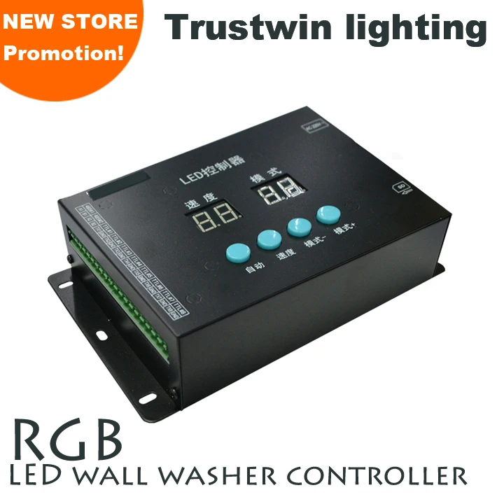 DMX512 controller LED wall washer light controller 8 channel RGB LED